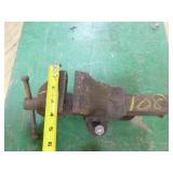 Bench Vises and Pipe Wrench