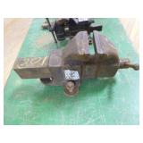 Bench Vises and Pipe Wrench