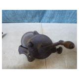 Vintage Sharpening Vise and Grinding Wheel