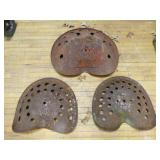 3 Vintage Tractor Seats