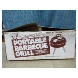 Barbecue Grill and Tool Set