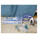 Steam/Dry Iron and TV Mount