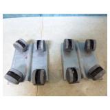 2 Heavy Equipment Skates/Dollies