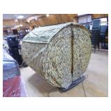 Camouflage Cornfield Round Bale Ground Blind