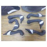 6 Canadian Goose Decoys