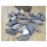 20 Assorted Floating Duck Decoys
