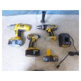 3 DeWalt Power Tools