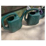 Assorted Lot of Plastic Watering Cans