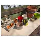 Large Lot of Assorted Pots of All Sizes