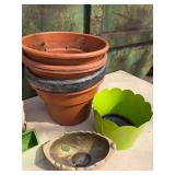 Large Lot of Assorted Pots of All Sizes