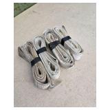 (4) 2ft.x 6ft. Heavy Duty Lifting Straps