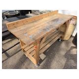 Heavy Duty 6ft Rolling Work Bench