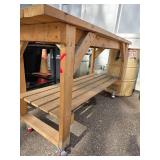 Heavy Duty 6ft Rolling Work Bench