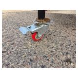 Heavy Duty Rolling Welding Table 1/4 Thick Metal Top with Lockable Wheels