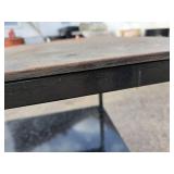 Heavy Duty Rolling Welding Table 1/4 Thick Metal Top with Lockable Wheels