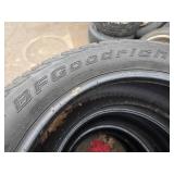 (4) 255/55R20 BFGoodrich Trail Terrian T/A Tires