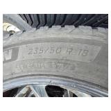 (3) 235/50R18 Michelin Cross Climate2 Tires