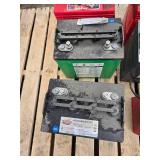 (2) Interstate Deep Cycle 8Volt Golf Cart Batteries Tested Good