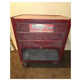 Vintage Snap-on 3 Drawer Rolling Tool Cart