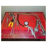 Assorted Specialty tools, Brake Tools, Battery tools, Air Gauges Etc.