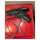 Assorted Tools, Timing Light, Drill, Sander and Windshield Repair Kit