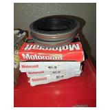 Assorted Motorcraft Parts, Seals, Bearings, Brake Shoes Etc.