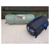 Large Sleeping Bag and Camp Bed