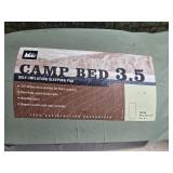 Large Sleeping Bag and Camp Bed