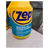 Large Assortment of Zep Floor Products, Most Jugs Full to Almost Full