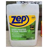 Large Assortment of Zep Floor Products, Most Jugs Full to Almost Full