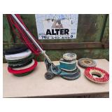 Kent Industrial Floor Polisher or Buffer with Assorted Attachments