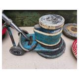 Kent Industrial Floor Polisher or Buffer with Assorted Attachments