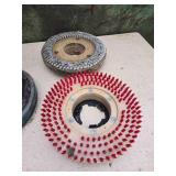 Kent Industrial Floor Polisher or Buffer with Assorted Attachments