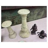 Unique plates - Home Decor - Candle sticks- Tea Pot - Metal Figurines
