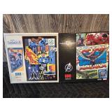 1 Captain America and 1 Fantastic 4 500 Piece puzzles