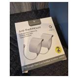 Wasserstein 3 in 1 Flood Light Charger, Mount, Wireless Chime and Anti-Theft Camera Mounts for Google Nest