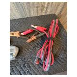 (2) Heavy Duty Combination Locks and Pair of Jumper Cables