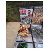 (12) PlayStation II Games Hunting, Fishing, Sports Etc.