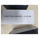 (2) New Commercial 3 Button Garage Door Controllers