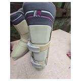 Adult Size Ski Boots with Carrying Bag