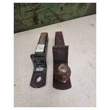 (2) 2" Receivers one with 2" Ball