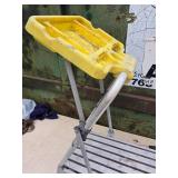 Folding Metal Step Stool with Work Tray