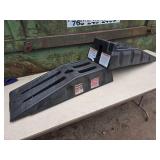Set of 2 Power Ramps Made with Heavy Duty Plastic Rated for up to 12,000lbs