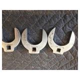 (2) Sets of Crowfoot Wrenches, One Set Mostly Snap-on