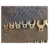 (2) Sets of Crowfoot Wrenches, One Set Mostly Snap-on
