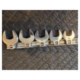 (2) Sets of Crowfoot Wrenches, One Set Mostly Snap-on