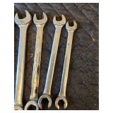 Snap-on Metric and Standard Crowfoot Wrench Sets, 3/8"-5/8" and 9-19 Metric