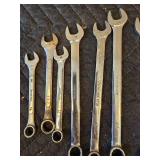 Assorted Metric Wrenches, Snap-on, Mac, Craftsman Etc.