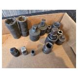 Box of Assorted Tools, Specialty Adapters, 1/4