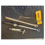 3/8" Torque Wrench, 1/2" Breaker Bar, Window Removal Tool, Etc.